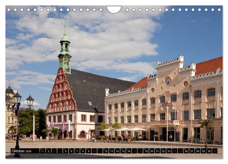 Produktbild: Ostdeutschand - die neuen Bundesl&auml;nder (Wandkalender 2026 DIN A4 quer), CALVENDO Monatskalender