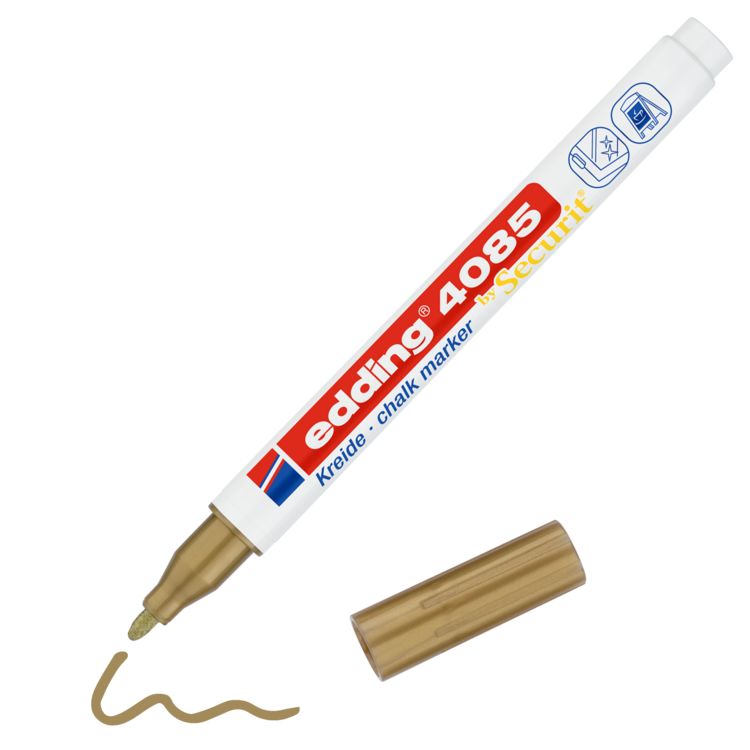 Produktbild: edding 4085 Kreidemarker gold