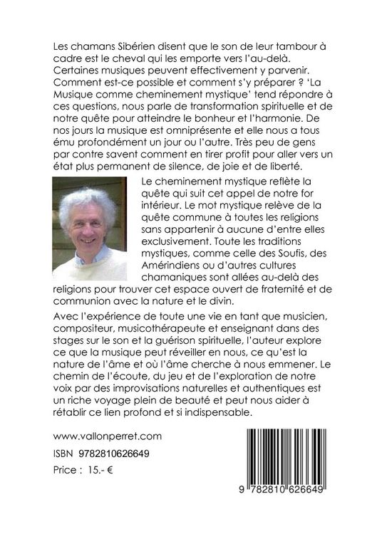 Produktbild: La Musique comme cheminement mystique
