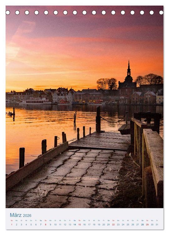 Produktbild: Kappeln und Schlei (Tischkalender 2026 DIN A5 hoch), CALVENDO Monatskalender