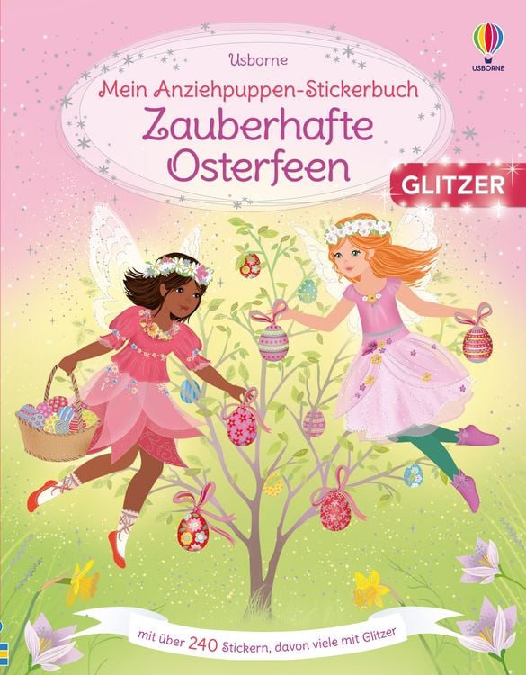 Produktbild: Mein Anziehpuppen-Stickerbuch: Zauberhafte Osterfeen