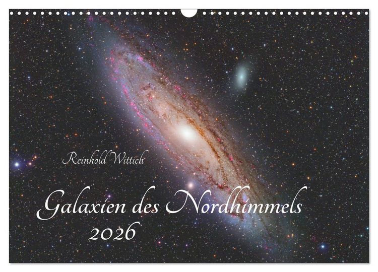 Produktbild: Galaxien des Nordhimmels (Wandkalender 2026 DIN A3 quer), CALVENDO Monatskalender
