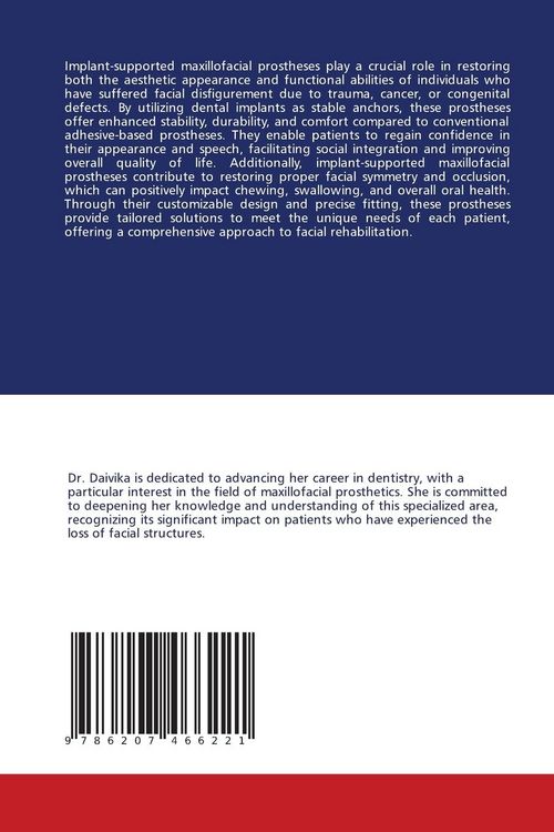 Produktbild: Implant Supported Maxillofacial Prosthesis