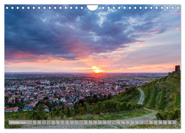Produktbild: Kurpfalz 2026 (Wandkalender 2026 DIN A4 quer), CALVENDO Monatskalender