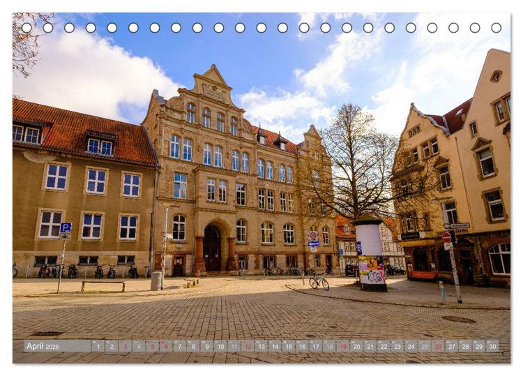Produktbild: Ein Blick auf G&ouml;ttingen (Tischkalender 2026 DIN A5 quer), CALVENDO Monatskalender