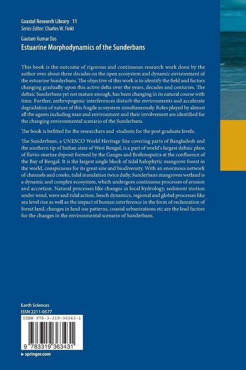 Produktbild: Estuarine Morphodynamics of the Sunderbans