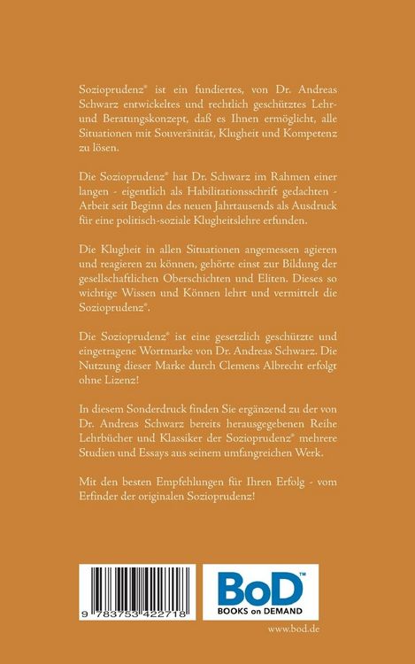 Produktbild: Sonderdruck aus Die originale SOZIOPRUDENZ&reg; in Organisationen