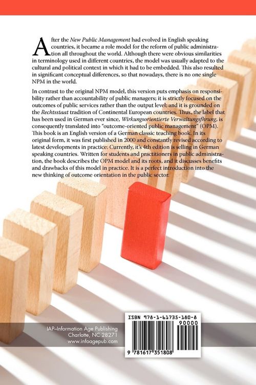 Produktbild: Outcome-Oriented Public Management