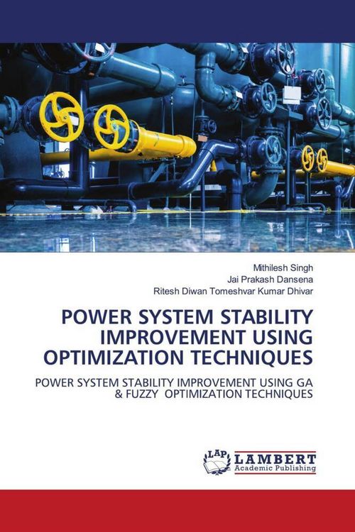 Produktbild: Power System Stability Improvement Using Optimization Techniques