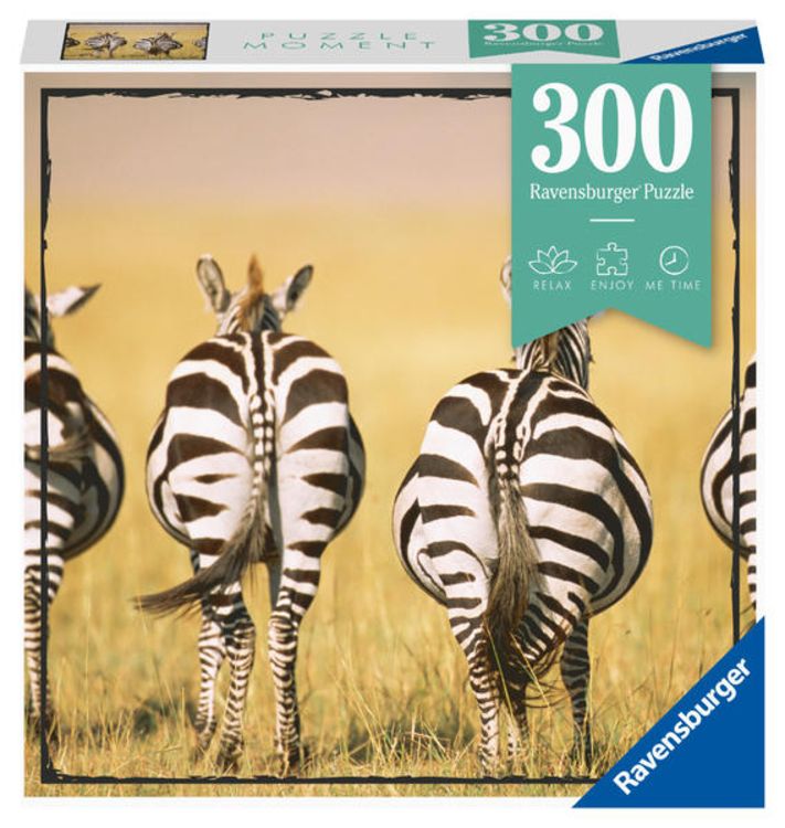 Produktbild: Puzzle Ravensburger Zebra 300 Teile