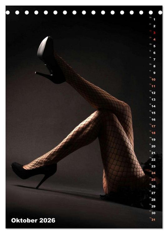 Produktbild: Starke Beine (Tischkalender 2026 DIN A5 hoch), CALVENDO Monatskalender