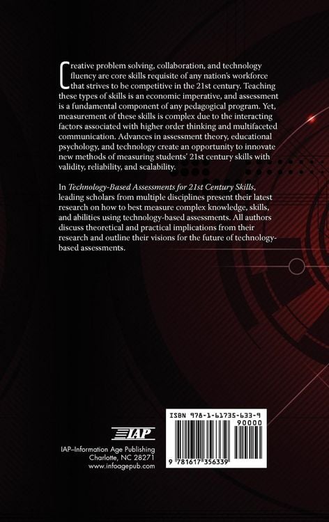 Produktbild: Technology-Based Assessments for 21st Century Skills