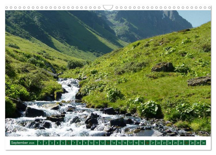 Produktbild: Montafon (Wandkalender 2026 DIN A3 quer), CALVENDO Monatskalender