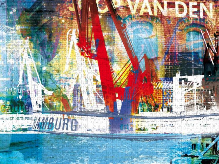 Produktbild: CALVENDO Puzzle hamburg_2_1 | 1000 Teile Lege-Gr&ouml;&szlig;e 64x48cm Foto-Puzzle f&uuml;r gl&uuml;ckliche Stunden
