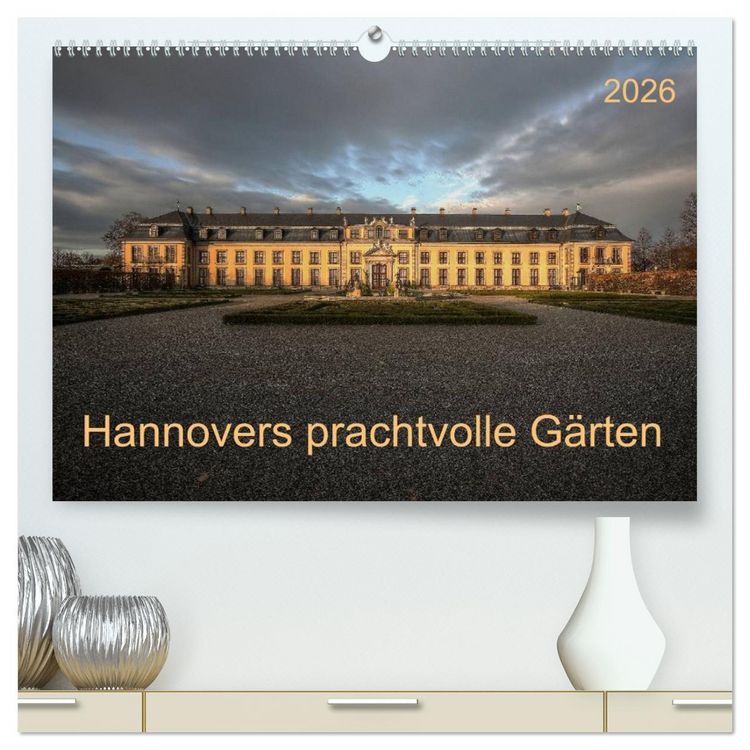 Produktbild: Hannovers prachtvolle G&auml;rten (hochwertiger Premium Wandkalender 2026 DIN A2 quer), Kunstdruck in Hochglanz