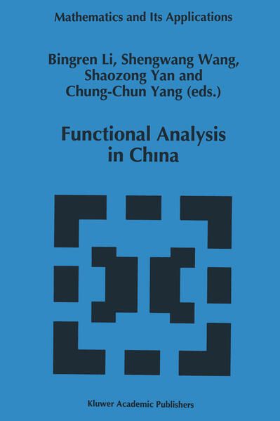 Produktbild: Functional Analysis in China