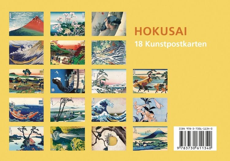 Produktbild: Postkarten-Set Katsushika Hokusai