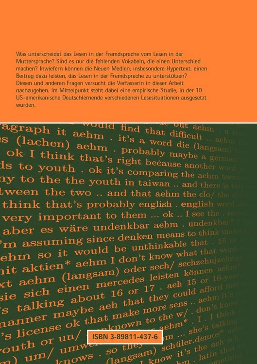 Produktbild: Lesen in der Fremdsprache Deutsch