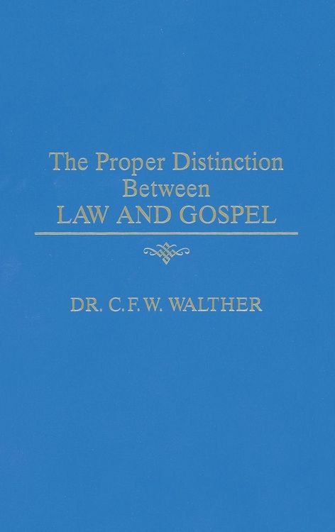 Produktbild: The Proper Distinction Between Law & Gospel