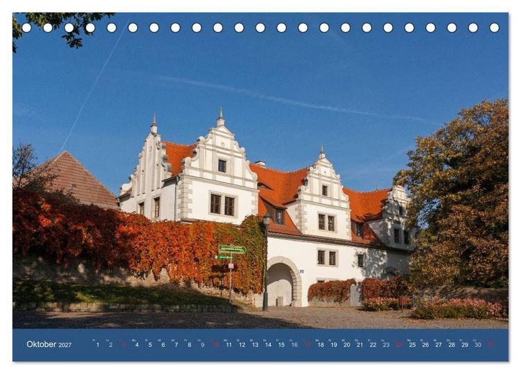 Produktbild: Sachsens Schl&ouml;sser und Burgen (Tischkalender 2027 DIN A5 quer), CALVENDO Monatskalender