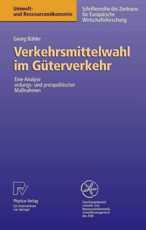 Produktbild: Verkehrsmittelwahl im G&uuml;terverkehr