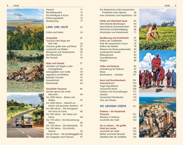 Produktbild: TRESCHER Reisef&uuml;hrer Tansania