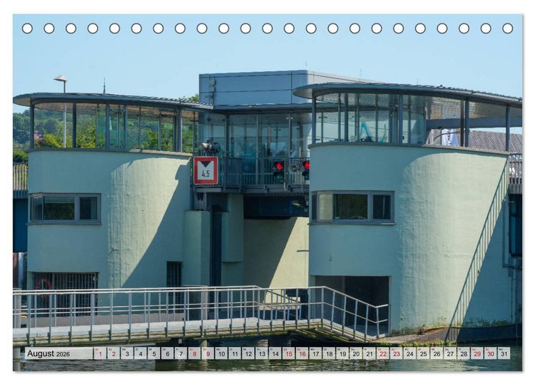 Produktbild: Bauhaus-Architektur in Essen (Tischkalender 2026 DIN A5 quer), CALVENDO Monatskalender