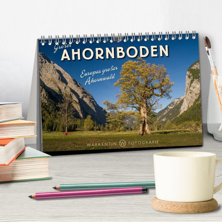 Produktbild: Gro&szlig;er Ahornboden - Europas gro&szlig;er Ahornwald (Tischkalender 2026 DIN A5 quer), CALVENDO Monatskalender