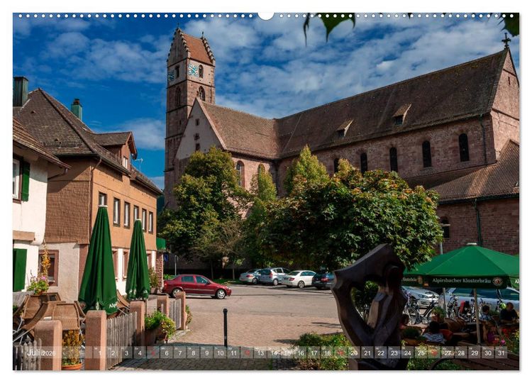 Produktbild: Schwarzwald (Wandkalender 2026 DIN A2 quer), CALVENDO Monatskalender