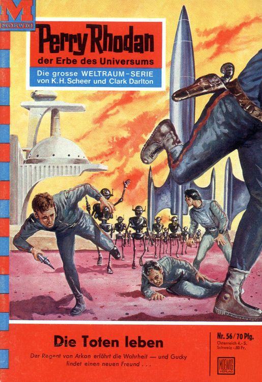 Produktbild: Perry Rhodan 56: Die Toten leben