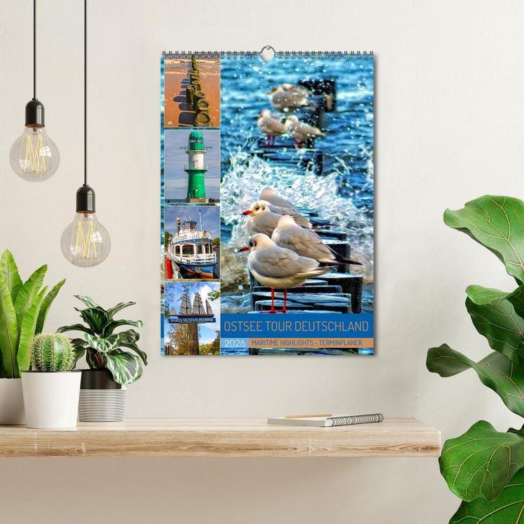 Produktbild: Ostsee Tour Deutschland - maritime Highlights (Wandkalender 2026 DIN A3 hoch), CALVENDO Monatskalender