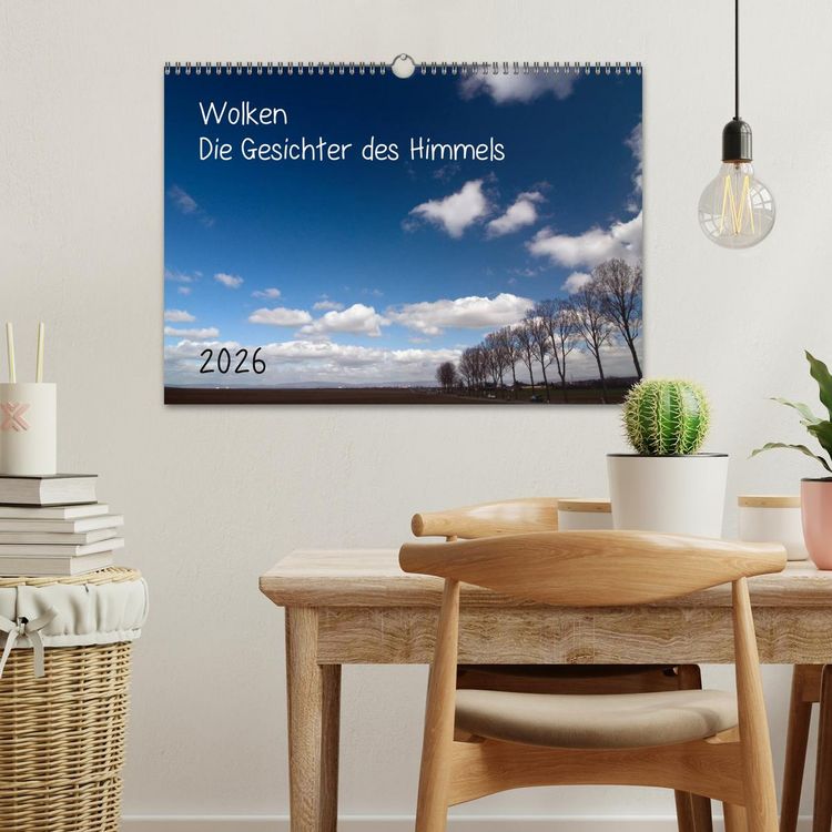 Produktbild: Wolken - Die Gesichter des Himmels (Wandkalender 2026 DIN A3 quer), CALVENDO Monatskalender
