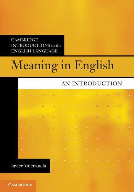 Produktbild: Meaning in English