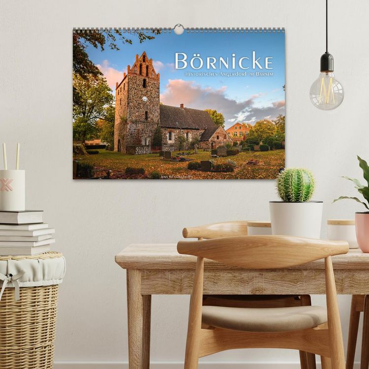 Produktbild: B&ouml;rnicke - Historisches Angerdorf im Barnim (Wandkalender 2026 DIN A3 quer), CALVENDO Monatskalender