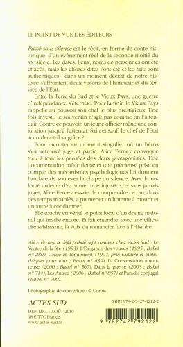 Produktbild: Pass&eacute; sous silence