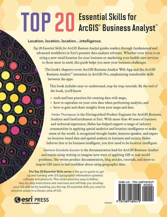 Produktbild: Top 20 Essential Skills for ArcGIS Business Analyst