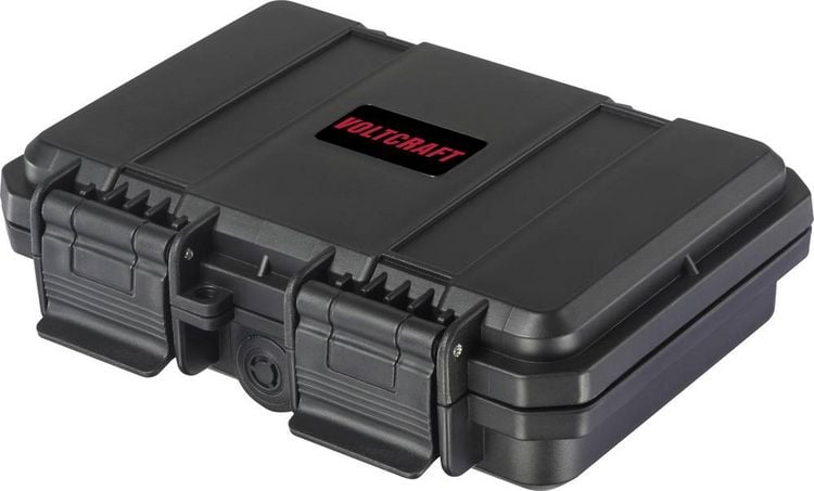 Produktbild: VOLTCRAFT Outdoor Akku-/Batteriekoffer 12x 9 V Block, CR123A, CR2, 18350 (L x B x H) 15.7 x 12.55 x 4.6 cm