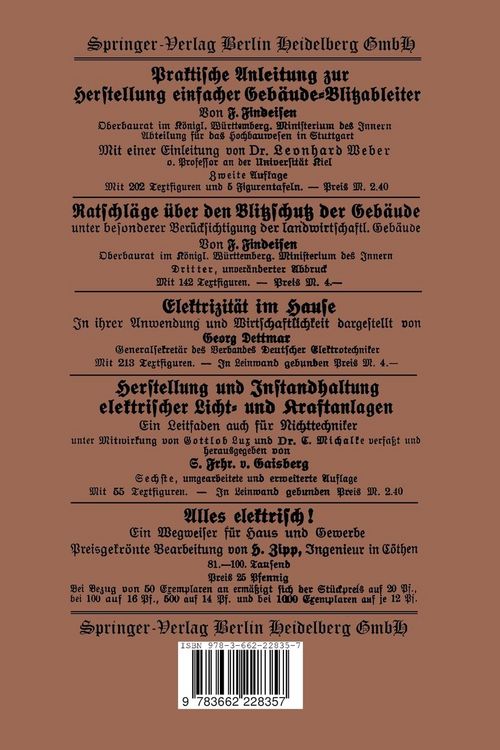 Produktbild: Vereinfachte Blitzableiter