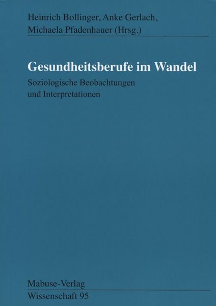 Produktbild: Gesundheitsberufe im Wandel
