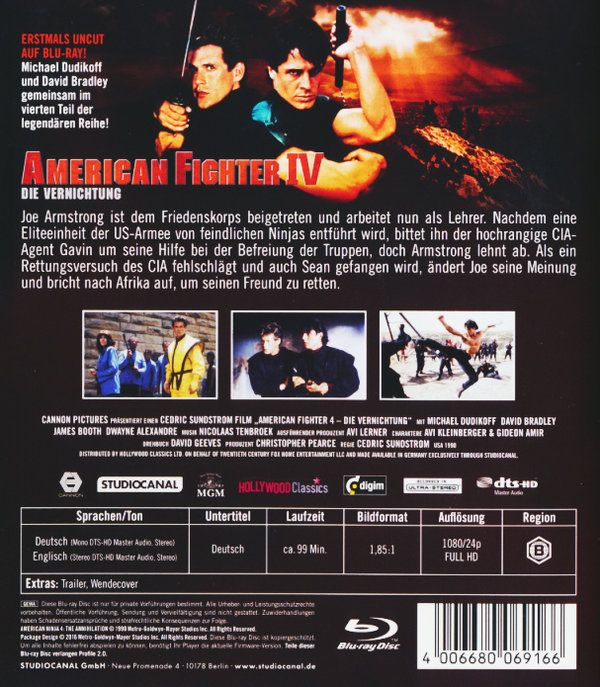 Produktbild: American Fighter 4 - Die Vernichtung - Uncut