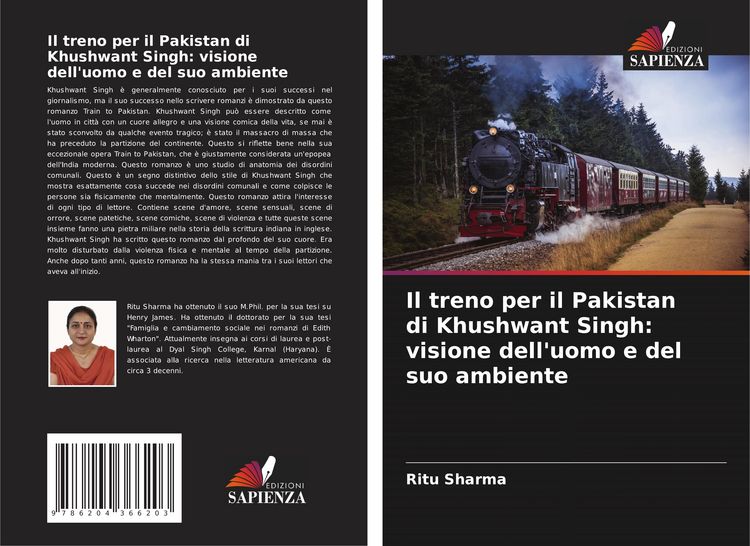 Produktbild: Il treno per il Pakistan di Khushwant Singh: visione dell'uomo e del suo ambiente