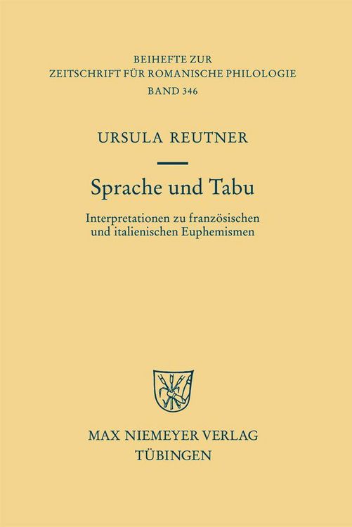 Produktbild: Sprache und Tabu