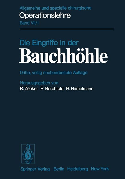 Produktbild: Die Eingriffe in der Bauchh&ouml;hle