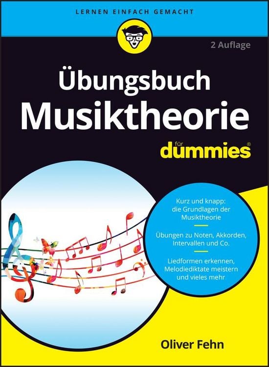 Produktbild: Übungsbuch Musiktheorie für Dummies