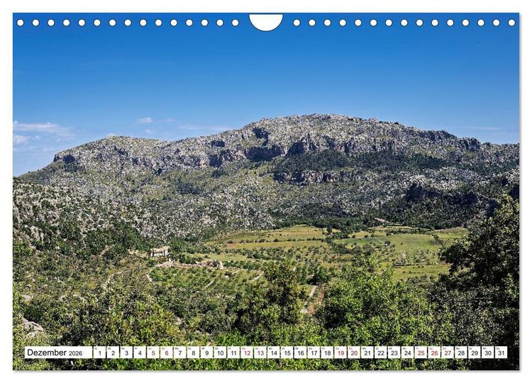 Produktbild: Mallorca - Insel der Landschaftstr&auml;ume (Wandkalender 2026 DIN A4 quer), CALVENDO Monatskalender