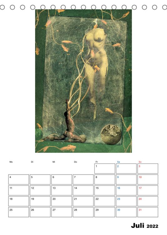 Produktbild: Phantastischer Realismus - Neue Welten (tischkalender 2022 Din A5 Hoch)