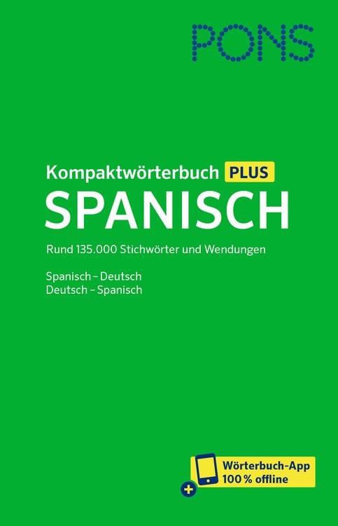 Produktbild: PONS Kompaktw&ouml;rterbuch Plus Spanisch