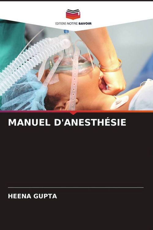 Produktbild: Manuel D'anesth&eacute;sie