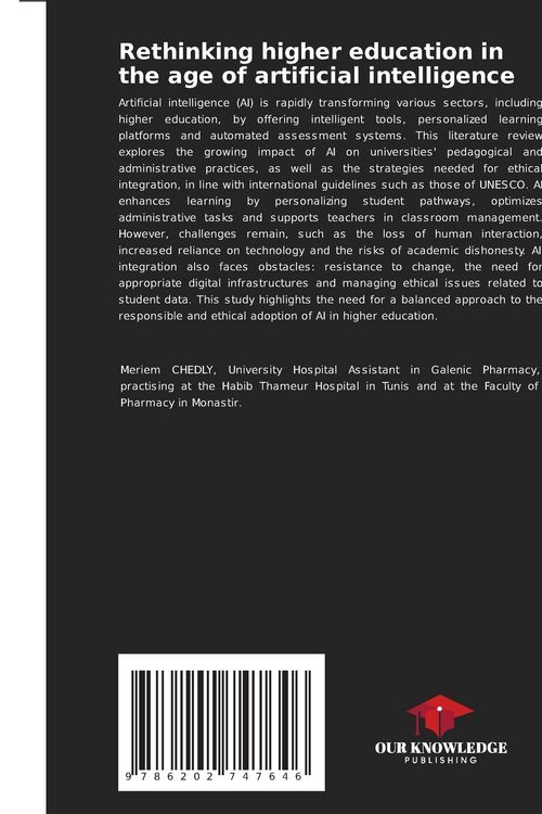 Produktbild: Rethinking higher education in the age of artificial intelligence