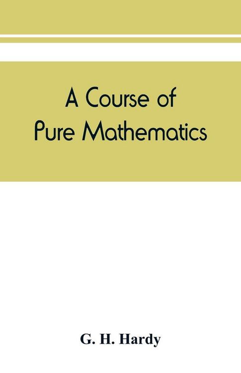 Produktbild: A course of pure mathematics